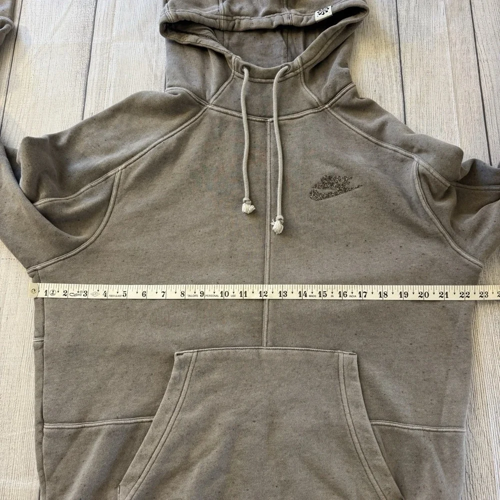 Nike Sportswear Fleece Pullover Hoodie Sweatshirt Stone DM5614-289 Size‎ Small